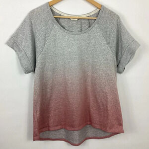 Lucky Brand Ombre Lounge Top